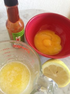 Simple Blender Hollandaise Ingredients