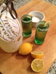 Meme enjoyed the Limoncello I made for her recently. This makes me happy!