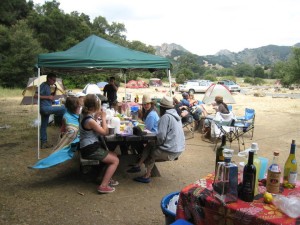 Malibu Creek State Park Potluck Overnight.